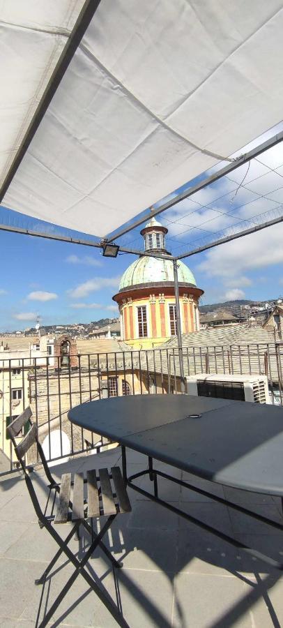 La Piccionaia Le Case Del Dria Roof Terrace Genoa Bagian luar foto
